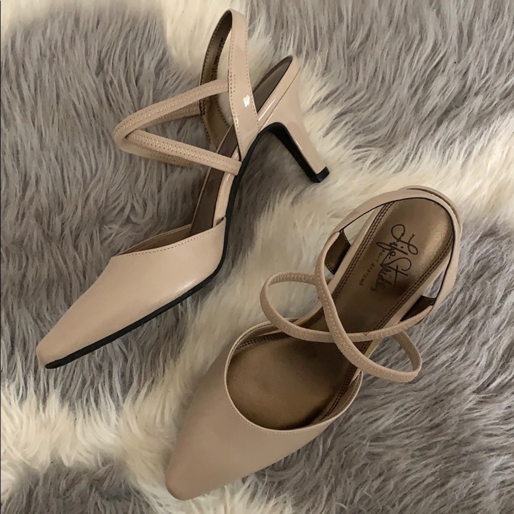 Nude heels
